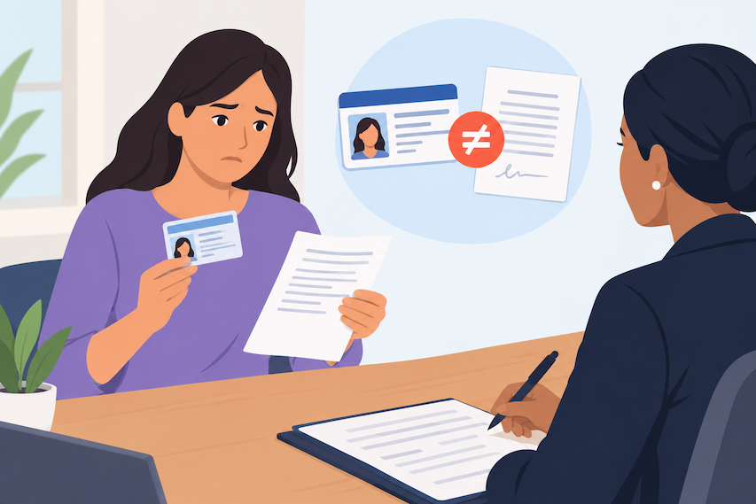 What Happens If Your ID Name Doesn’t Match Legal Documents?