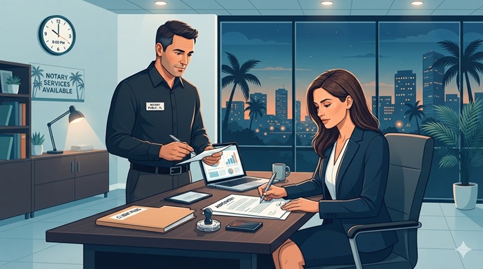 After-Hours Business Notary Services: Keep Deals on Track
